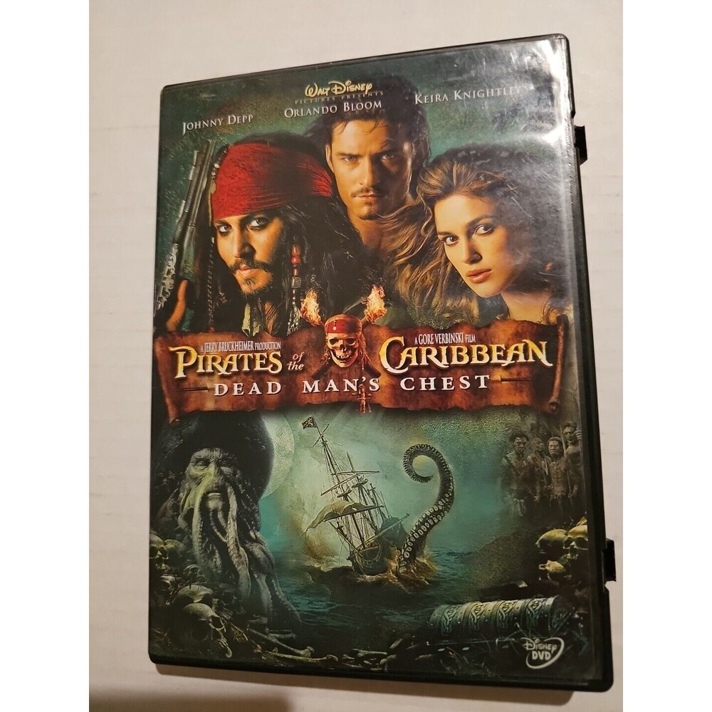 Pirates of the Caribbean: Dead Man's Chest (DVD, 2006)